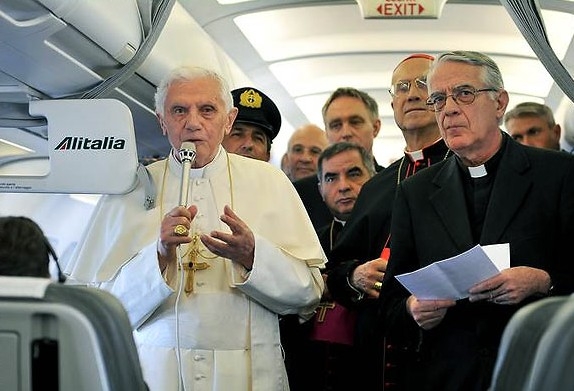 Benedetto XVI visto dai giornalisti