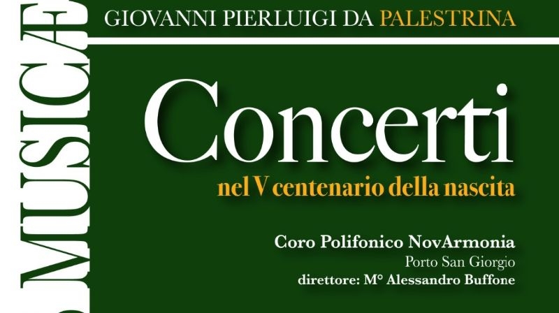 Un concerto in Cattedrale nel V centenario della nascita di Giovanni Pierluigi da Palestrina
