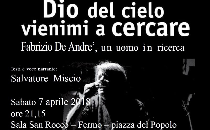 Dio del cielo vienimi a cercare