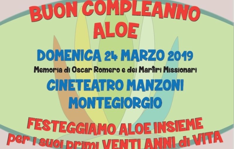 Buon compleanno ALOE