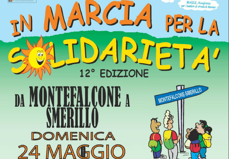 La XII Marcia per la solidarietà, quest'anno da Montefalcone a Smerillo