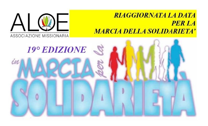 Riaggiornata la data per la Marcia della Solidarietà