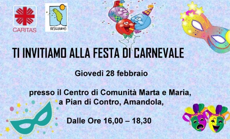 Giovedì grasso per i bambini di Amandola