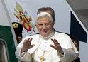 Benedetto XVI in viaggio verso l'Inghilterra