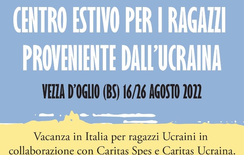 Centro estivo per ragazzi ucraini: cercasi volontari!