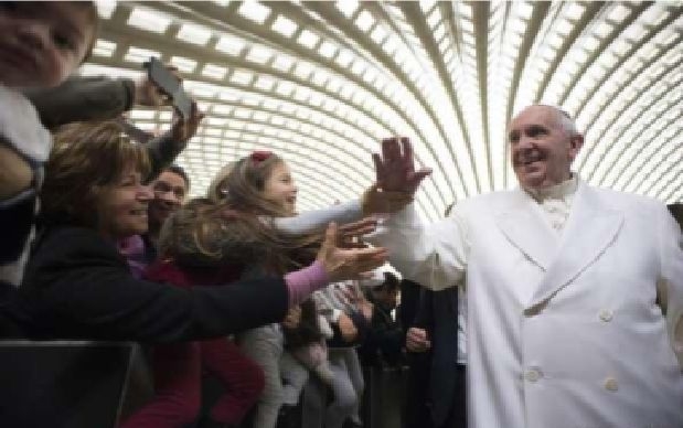 Le parrocchie San Gabriele e San Giuseppe di Civitanova all'udienza di Papa Francesco