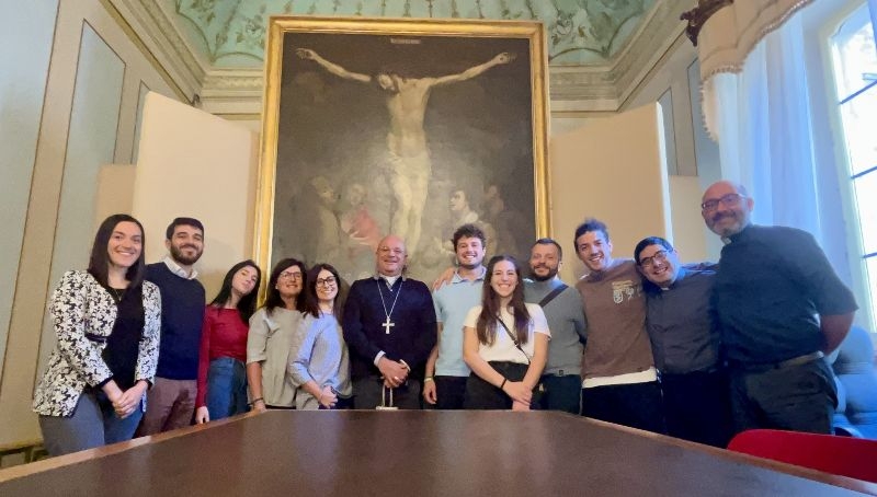 L’equipe diocesana di Pastorale Giovanile incontra l’Arcivescovo