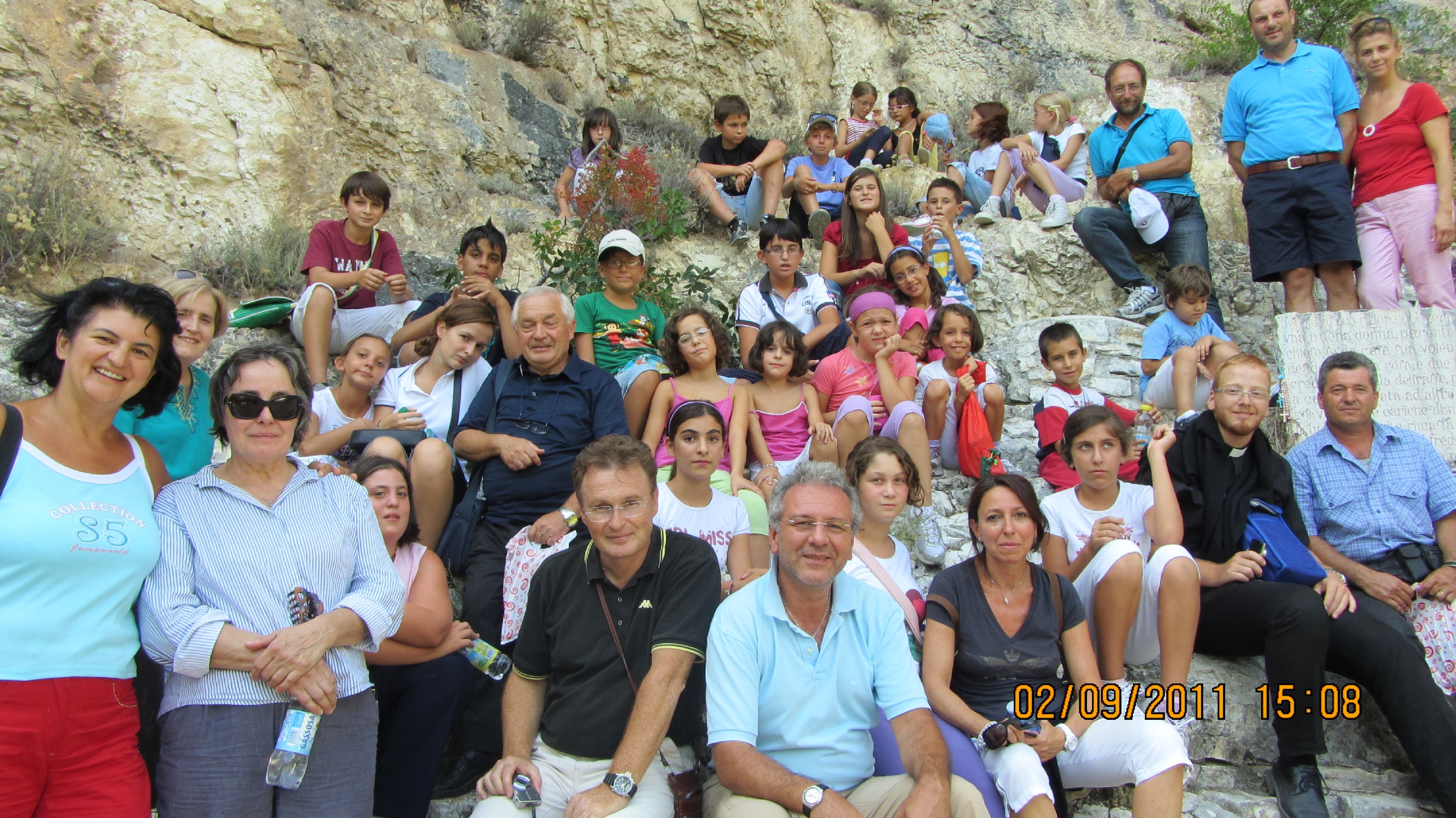2 Settembre 2011 - La Parrocchia di S.Caterina di Fermo in pellegrinaggio a Cascia