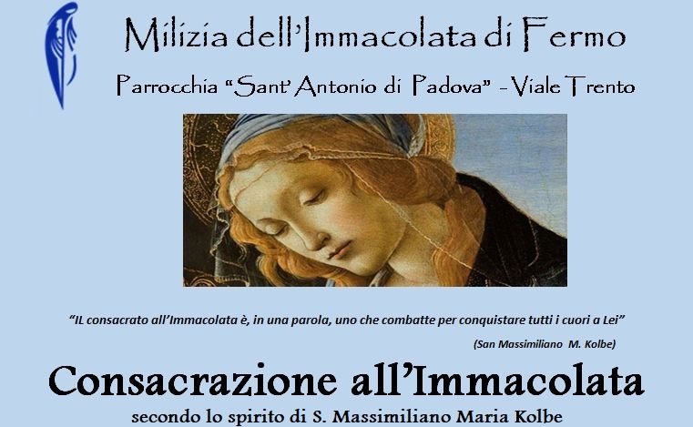 Consacrazione all'Immacolata