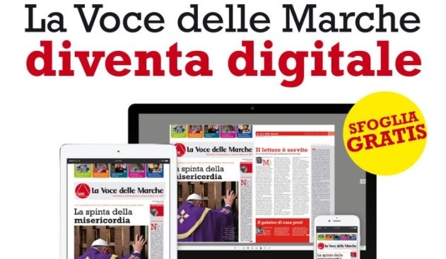 La Voce delle Marche diventa digitale