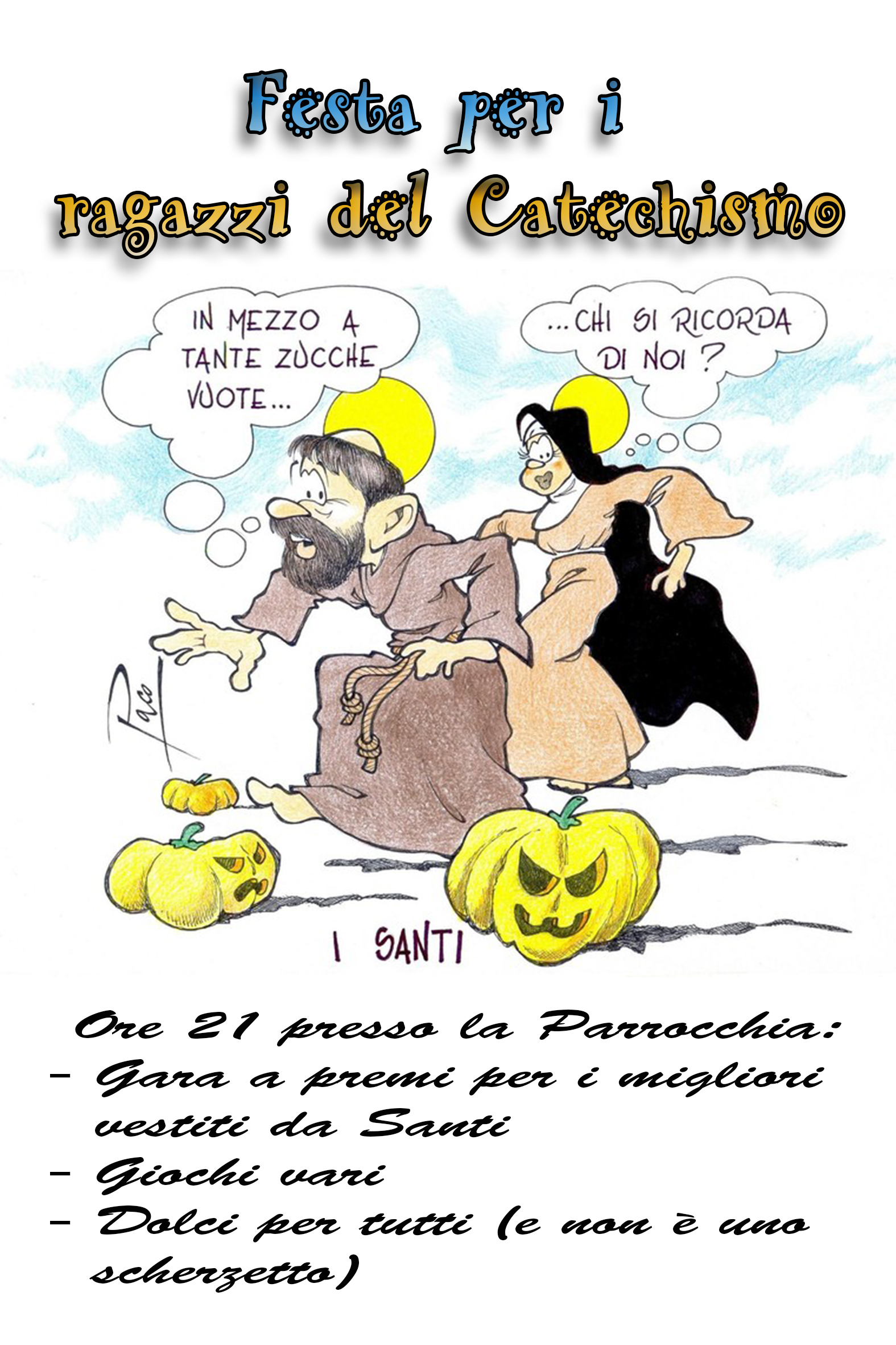 Per Tutti i Santi: Festa dei ragazzi del Catechismo - Un'iniziativa della Parrocchia di Monte San Pietrangeli
