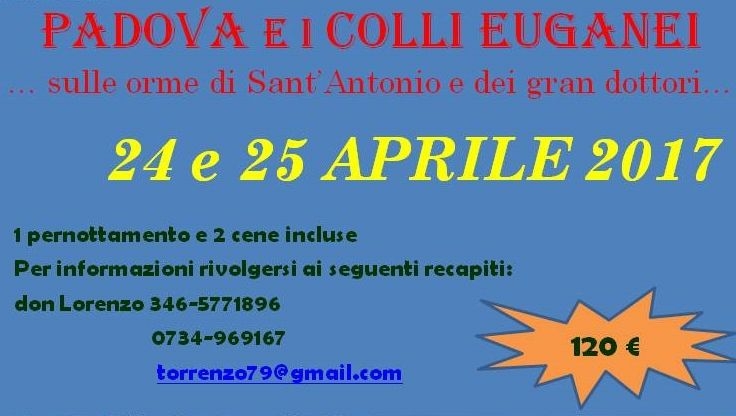 A Padova e sui Colli Euganei