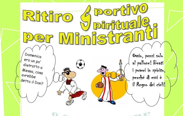 8-9 Settembre: Ritiro per Ministranti