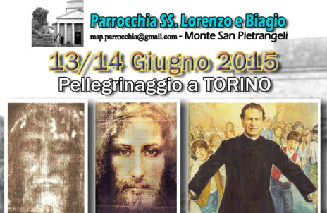 Anche la Parrocchia di Monte San Pietrangeli in pellegrinaggio a Torino