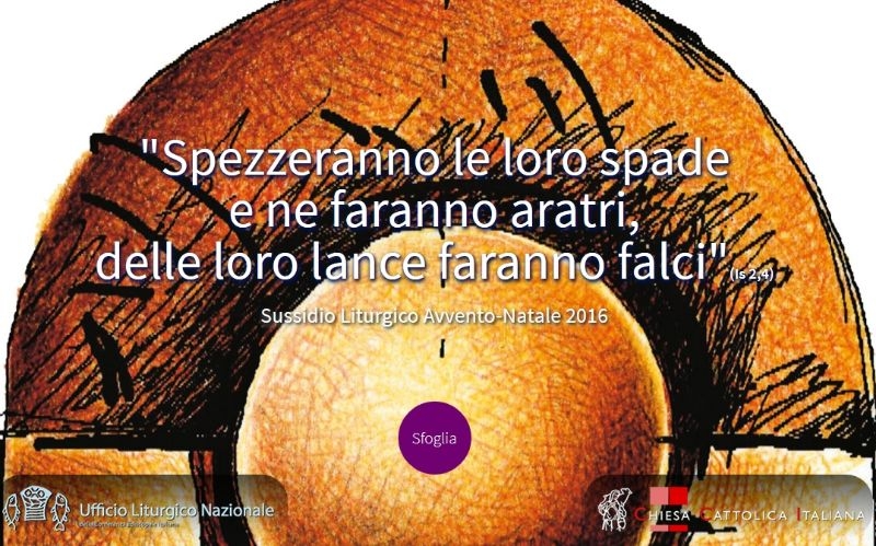 Spezzeranno le loro spade e ne faranno aratri, delle loro lance faranno falci