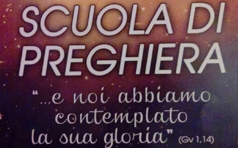 Riprende la Scuola di Preghiera in Seminario