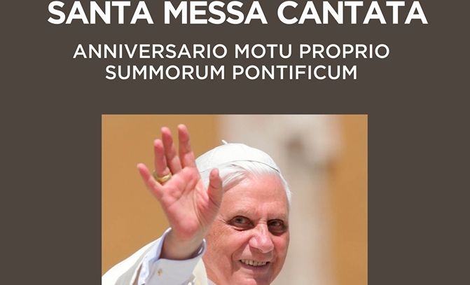 10 anni dalla Summorum Pontificum