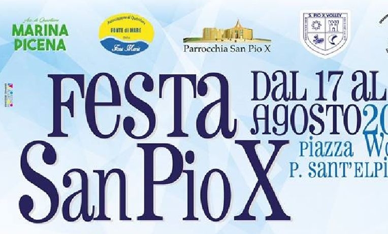 Festa San Pio X