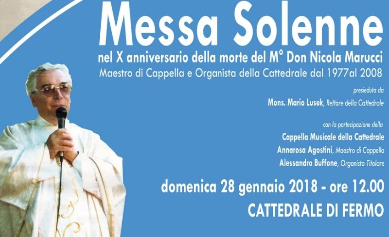 10 anni dalla morte di don Nicola Marucci
