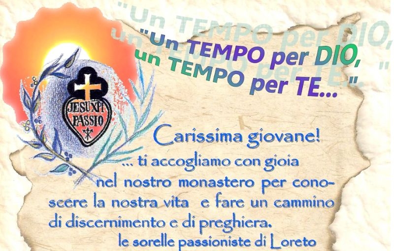 Un tempo per Dio, un tempo per TE...