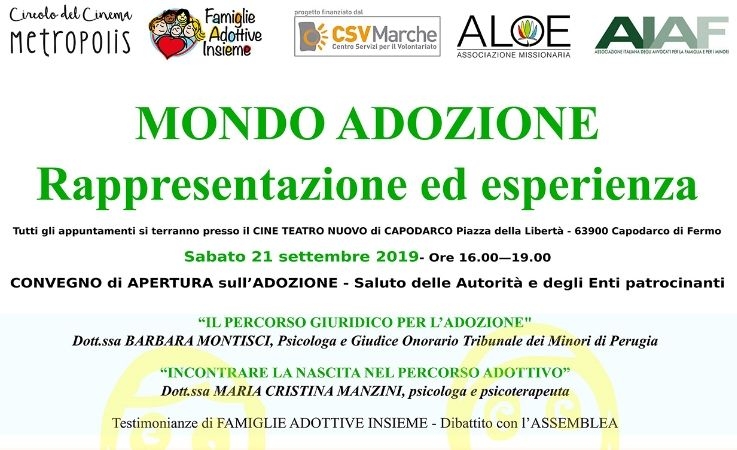 Mondo Adozione: rappresentazione ed esperienza