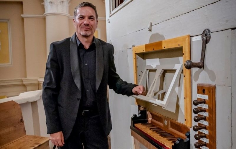 Concerto del M° Argalia sabato 9 a Massignano per la 22ª Rassegna organistica del Fermano