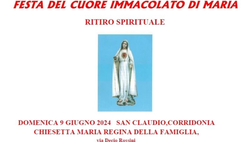 Festa del Cuore immacolato di Maria