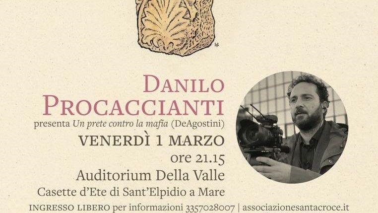 Danilo Procaccianti presenta il suo libro "Un prete contro la mafia