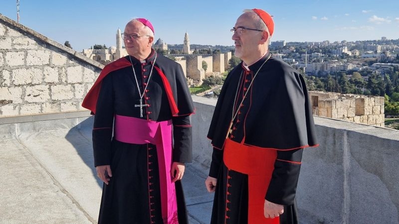La gratitudine del Card. Pizzaballa alla Chiesa italiana