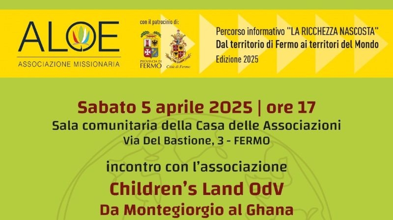 Children’s Land, da Montegiorgio al Ghana