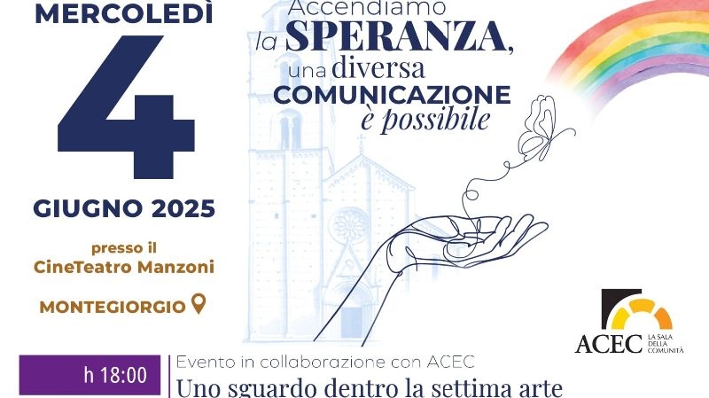 “Uno sguardo dentro la settima arte” - Raccontare la speranza con il cinema