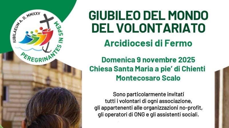 Giubileo del mondo del volontariato