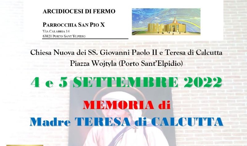 Festa di Santa Teresa di Calcutta