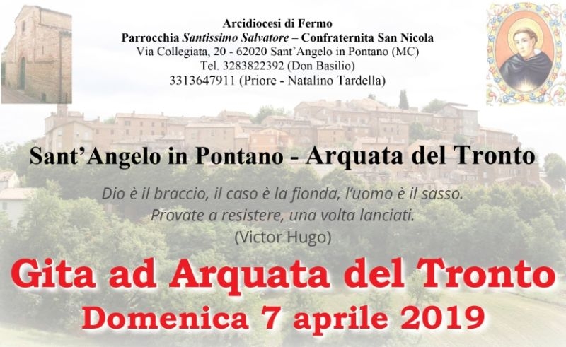 Un sasso per Arquata del Tronto