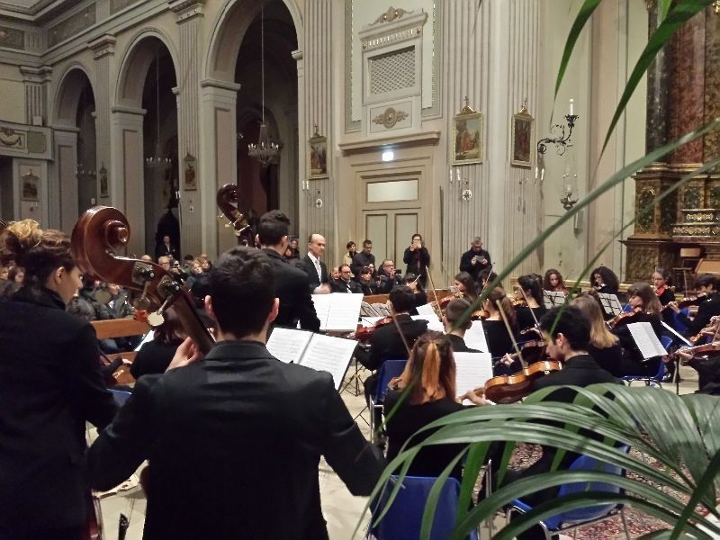 A Sant’Elpidio a Mare “Concerto di Natale” dell’Orchestra giovanile del Conservatorio di Fermo