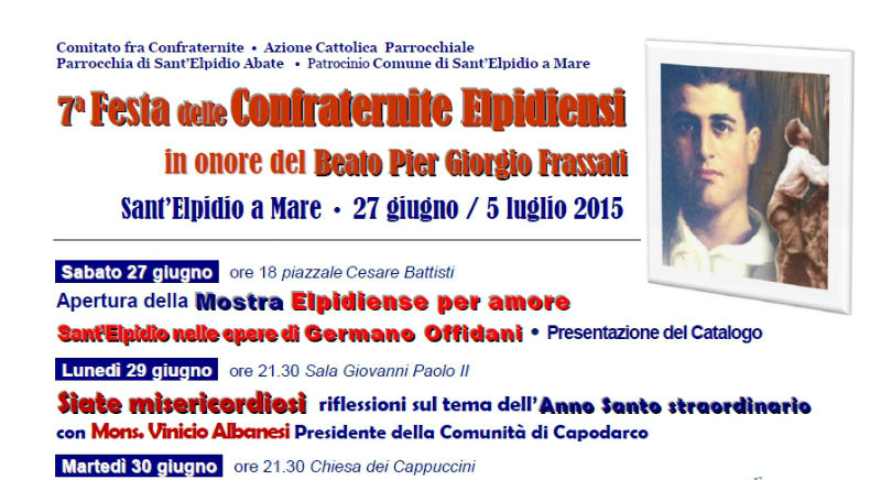 Torna a Sant'Elpidio a Mare la festa dellle Confraternite