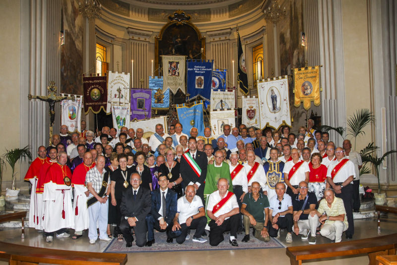 Le Confraternite del Fermano hanno festeggiato  il loro patrono a Sant’Elpidio a Mare