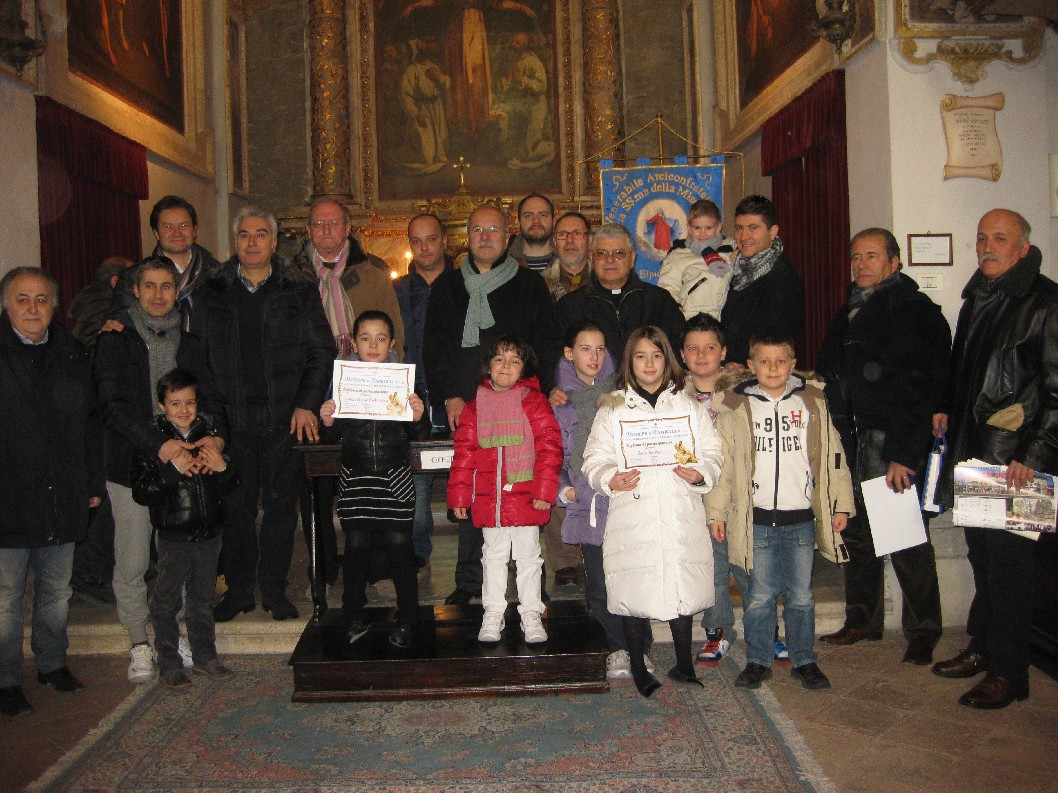 La premiazione della 4^ edizione del concorso "Presepe in Famiglia"