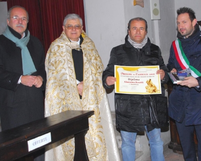 20 Gennaio 2013 - Premiato a Sant'Elpidio a Mare il più bel "Presepe in Famiglia"