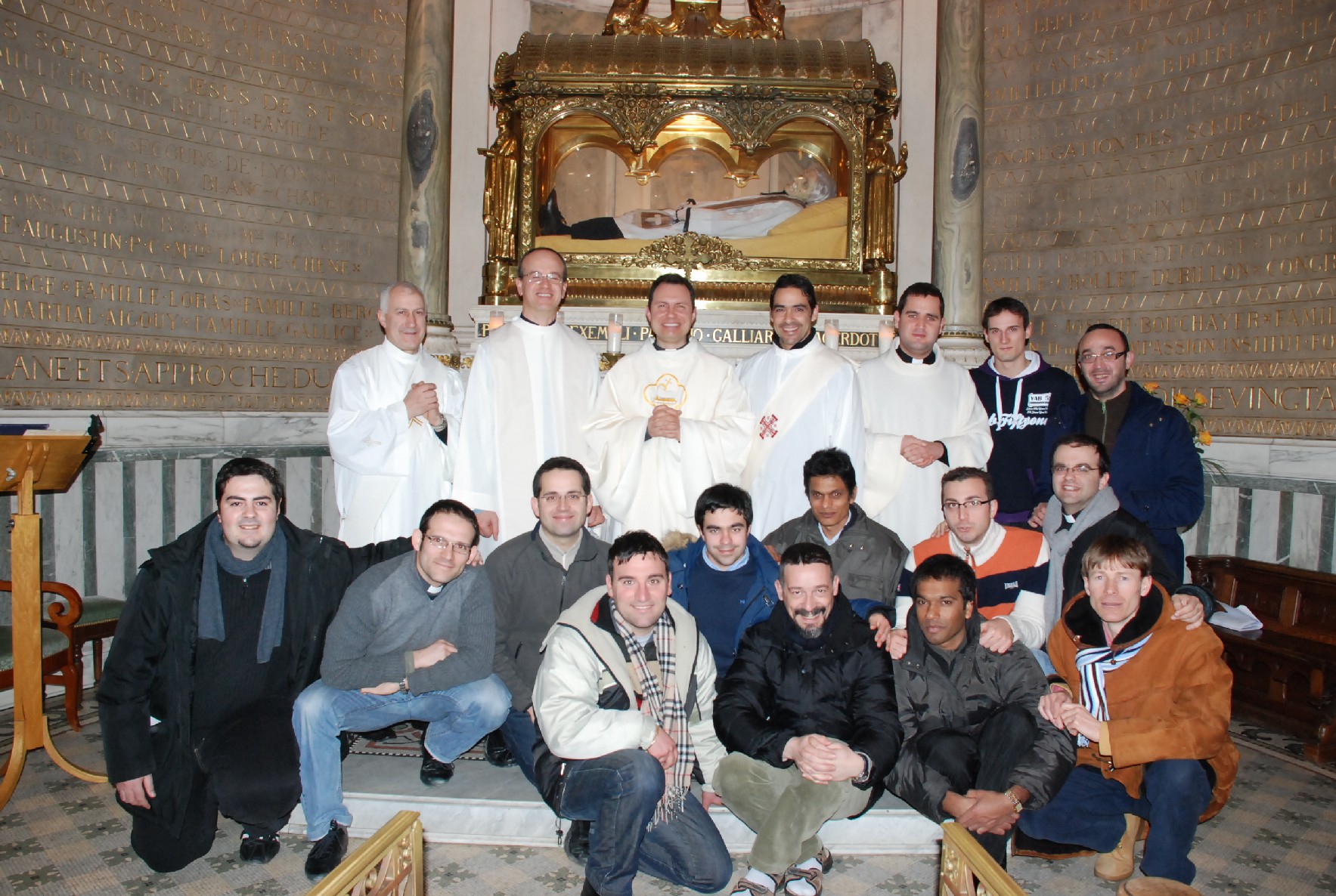 i seminaristi ad ARS