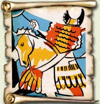 Le origini del Torneo Cavalleresco di Servigliano, che rievoca le origini della cittadina originariamente denominata "Castel Clementino", dal nome del concittadino Papa Clemente XIV. A cura di Carlo Tomassini