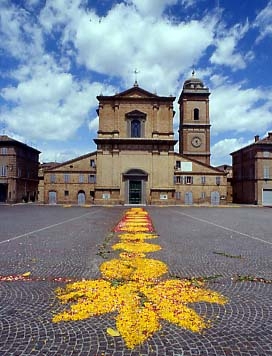 L'Infiorata del Corpus Domini di Servigliano