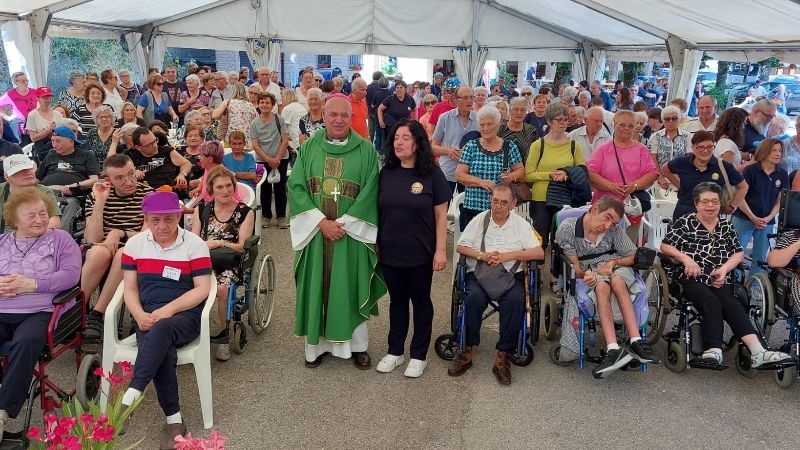 La sottosezione UNITALSI di Fermo dalla Madonna dei Sibillini