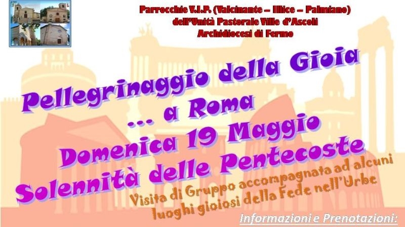 Pellegrinaggio della Gioia a Roma