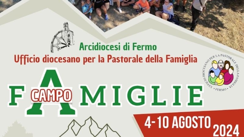 Campo Famiglie 2024 - sono aperte le iscrizioni