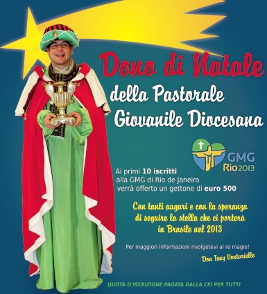 500 € di sconto ai primi 10 iscritti alla GMG di Rio