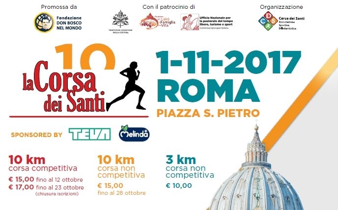 Il 1 Novembre torna, a Roma, la Corsa dei Santi