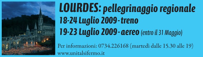 Lourdes Luglio 2009