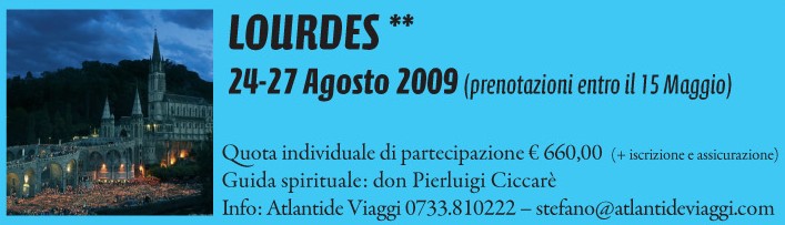Lourdes Agosto 2009