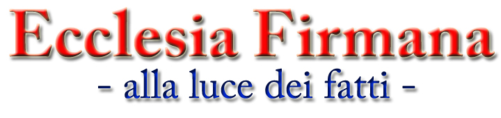 ecclesia firmana ecclesia firmana